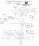 Camshaft Crankshaft Cylinder Engine Sump Lubrication Piston Group Diagram and Parts List for 11A602-0125-E1  Briggs and Stratton Engine